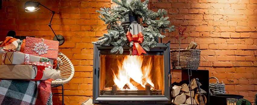 Travis Industries Linear Gas Fireplace Installation in Pickerington, Ohio