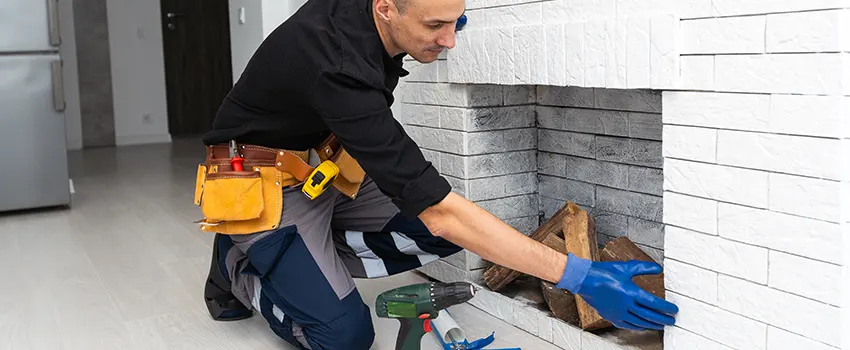 Fireplace Damaged Damper Frame Repair Services in Pickerington, Ohio