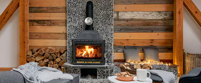 Thelin Hearth Products Direct Vent Gas Stove Fireplace Inspection in Pickerington, Ohio